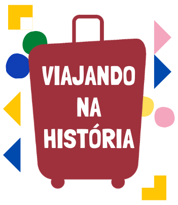 Logomarca do Viajando na História