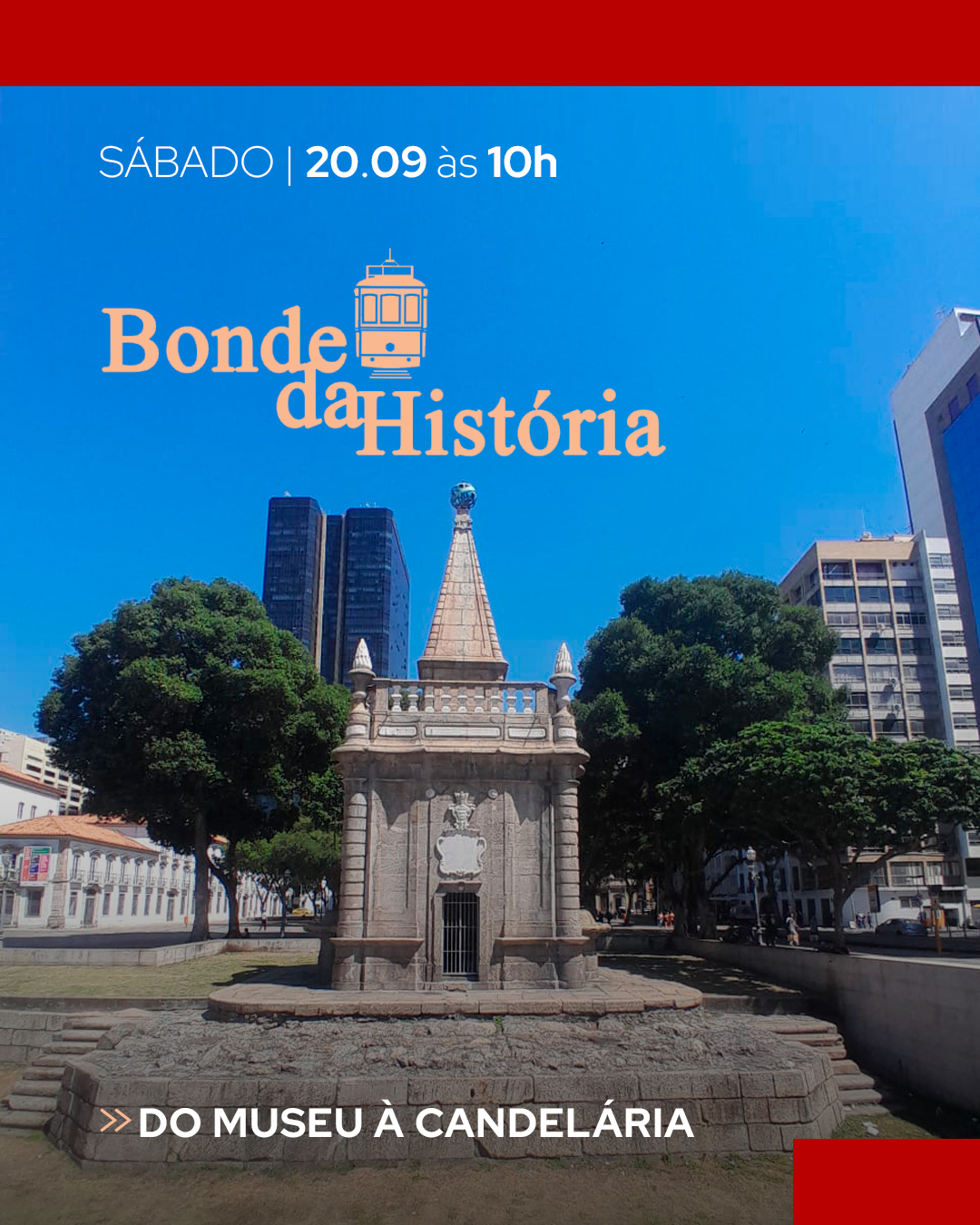 Sábado que vem (20) tem Bonde!