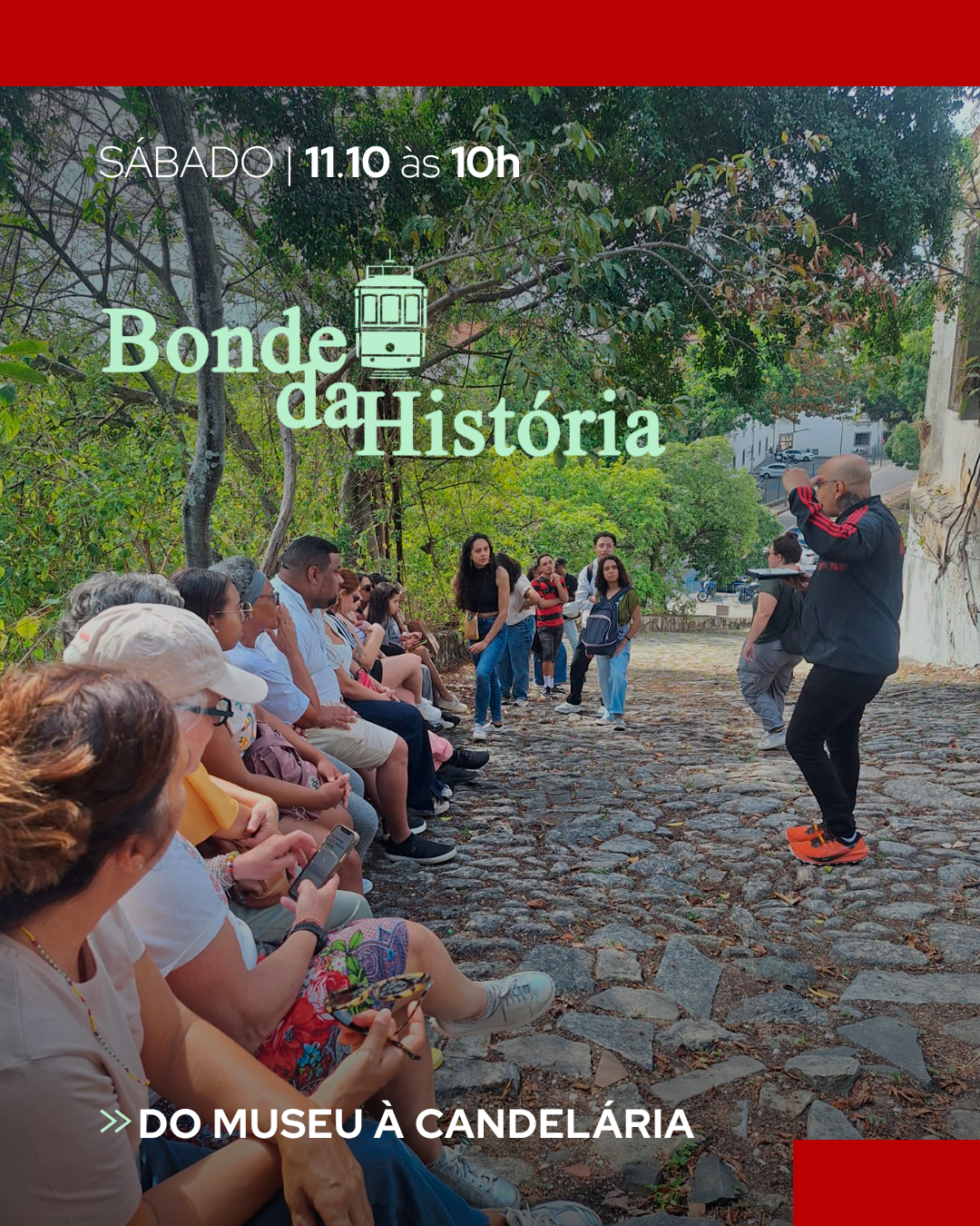 Sábado (11) tem Bonde de aniversário. Vem!