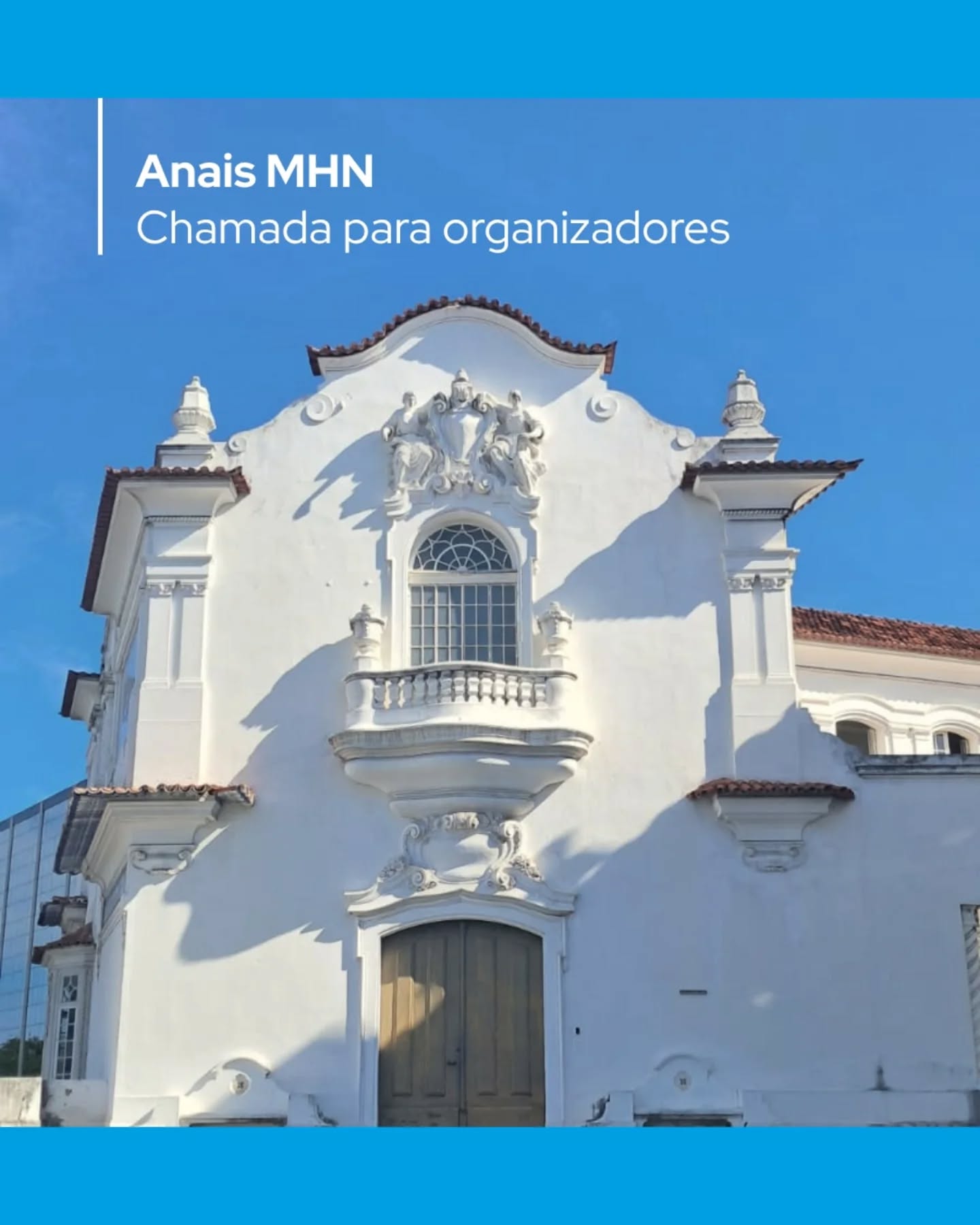 Anais MHN: chamada para organizadores