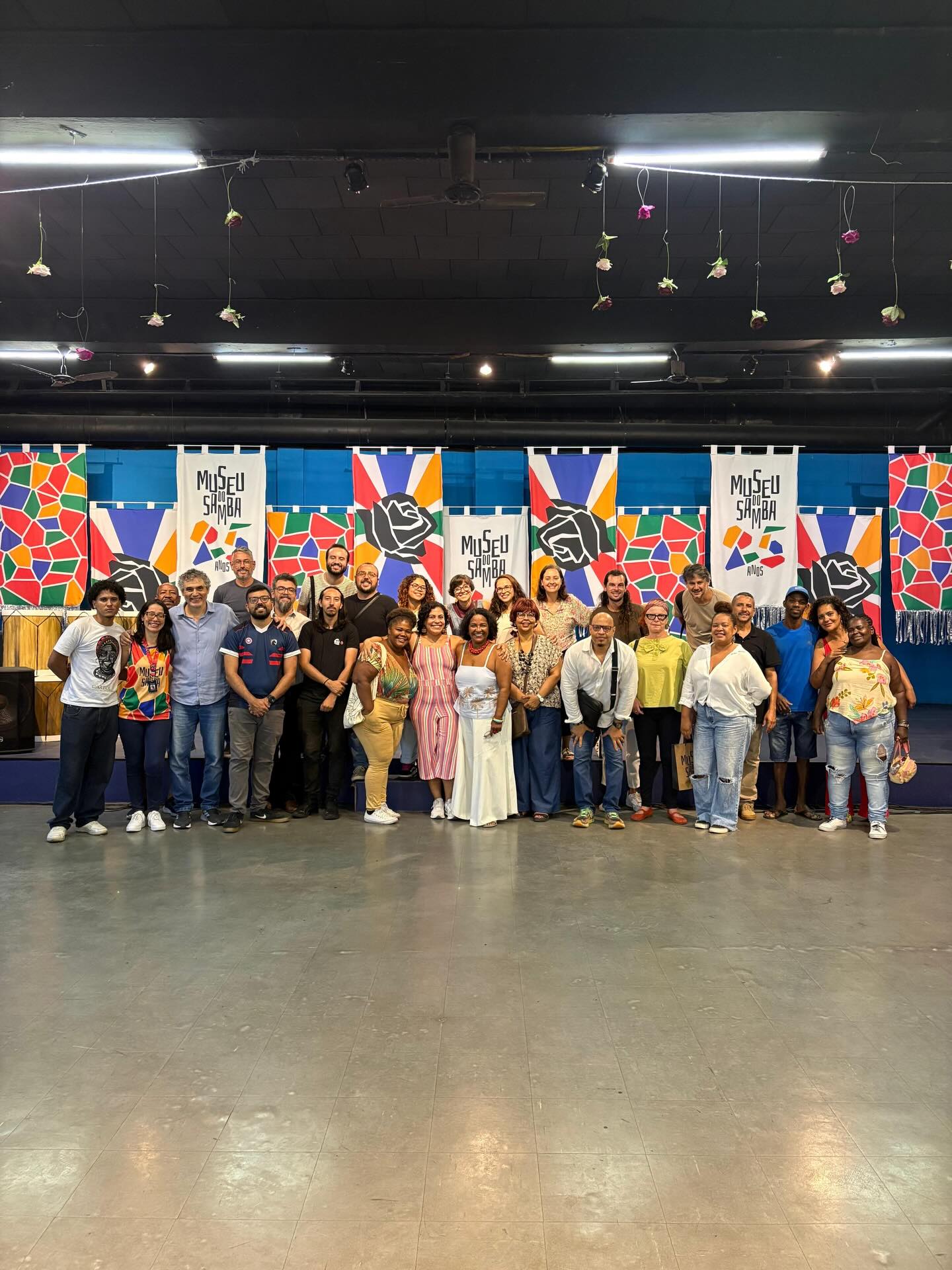 Equipe do MHN visita o Museu do Samba